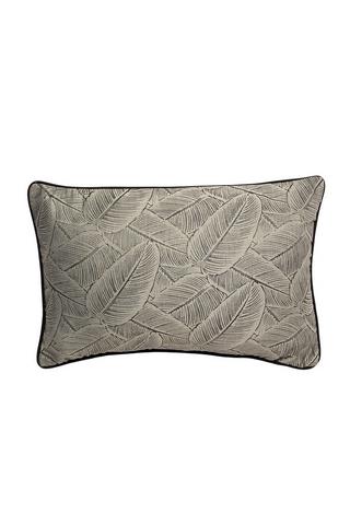 JACUARD LEAF BEDROOM SCATTER 40X60CM