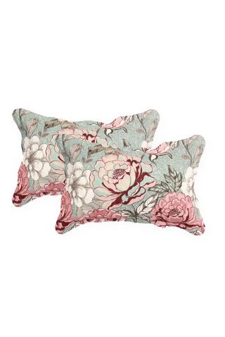 2 PACK STANDARD PEONY QUILTED PILLOWCASES