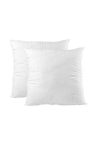 2 PACK SEERSUCKER CONTINENTAL PILLOWS 65X65CM