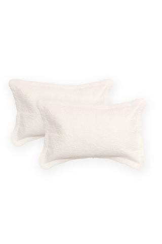 2 PACK STANDARD CLASSIC QUILTED PILLOWCASES