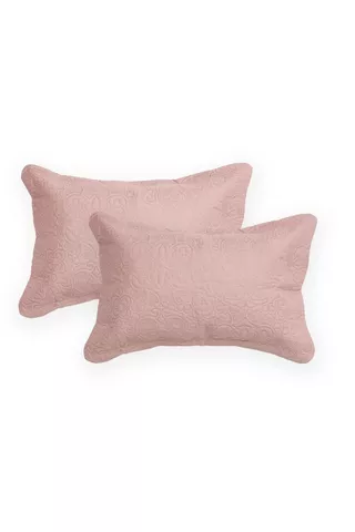 2 PACK STANDARD CLASSIC QUILTED PILLOWCASES