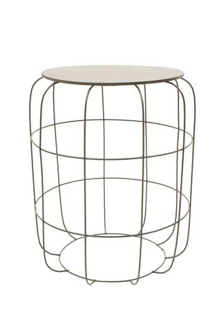 GEO WIRE SIDE TABLE