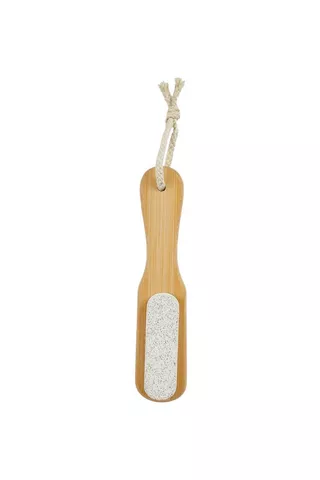 BAMBOO FOOT PUMICE WITH HANDLE