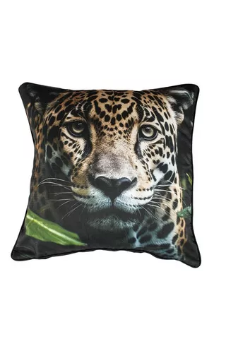 LEOPARD PRINTED SCATTER 50X50CM