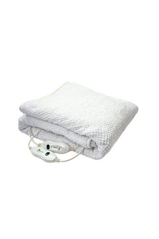 WAFFLE FLEECE ELECTRIC BLANKET