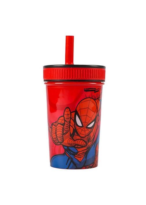 Ramson Milk Mug for Kids, Spiderman Design Stainless Steel