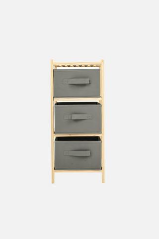 3 DRAWER PINE CHEST