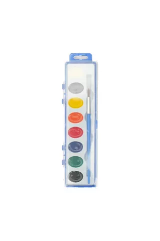 8 WATER COLOUR PAINT SET WITH BRUSH