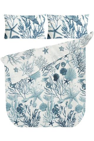 COASTAL POLYCOTTON DUVET COVER