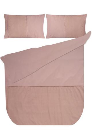 EMBOSSED JACQUARD POLYESTER DUVET COVER