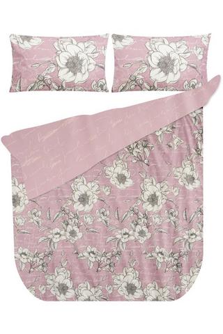 6 PIECE FLORAL BOARDER GENTLE TOUCH DUVET COVER