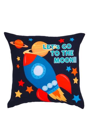 KIDS SPACE PRINTED SCATTER 45X45CM