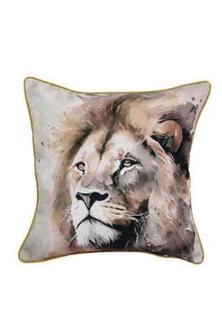 LION PRINTED SCATTER 50X50CM