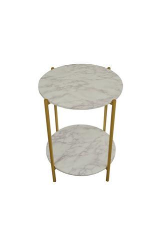 INDIANA 2 TIER SIDE TABLE