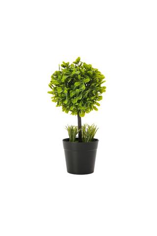 POTTED TOPIARY FAUX PLANT