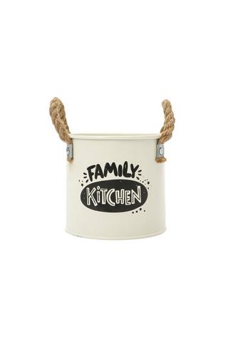 FAMILY KITCHEN UTENSIL HOLDER WITH ROPE