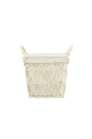 ROPE WEAVE UTILITY BASKET