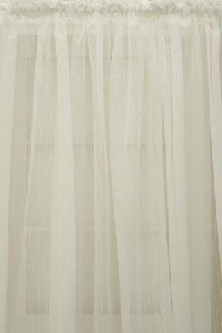 XW STRIPE SHEER TAPED CURTAIN 270X218CM