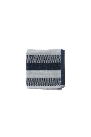 MELANGE STRIPE VELOUR FACE CLOTH