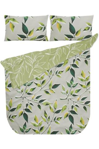 ALTIS LEAVES POLYCOTTON DUVET COVER