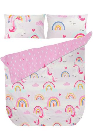 KIDS RAINBOW LAND POLYESTER DUVET COVER