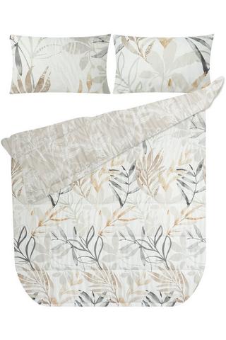 BOTANICAL FOIL POLYESTER COMFORTER