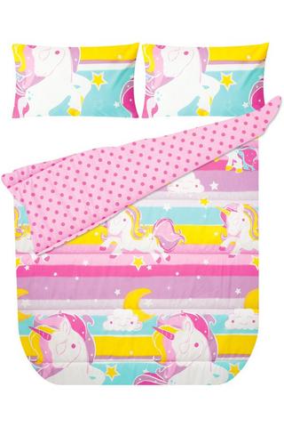 KIDS UNICORN RADIENCE POLYESTER COMFORTER