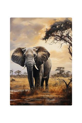 ELEPHANT WALL ART 60X90CM