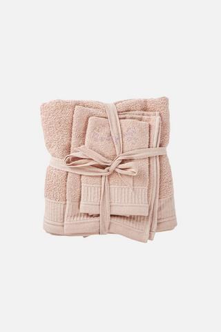 3 PACK COTTON TOWEL SET