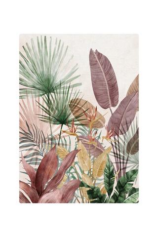 MULTI LEAVES WALL ART 38X58CM