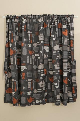 URBAN BISTRO CAFE CURTAIN 230X120CM