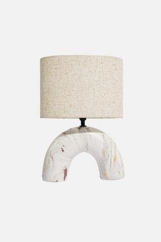 ARCH MARBLE LAMPSET