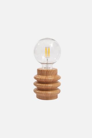 EDDISON WOOD BULB