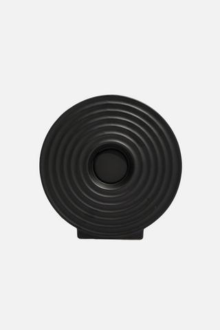 SWIRL DONUT DECORATIVE VASE