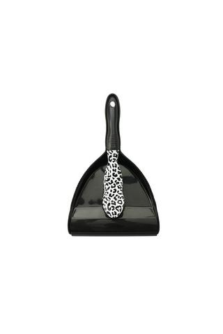 LEOPARD PRINTED DUSTPAN SET