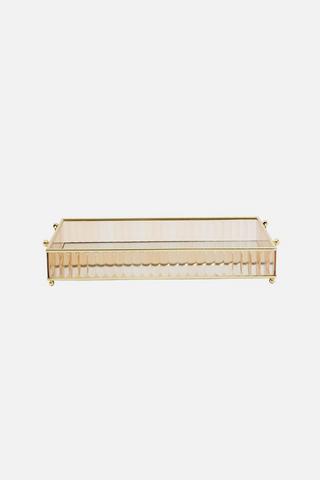 RIBBED DECORATIVE PLATTER