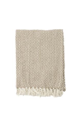 PALM STITCH THROW 140X180CM