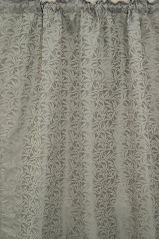 2 PACK VINE JACQUARD TAPED CURTAIN 140X218CM