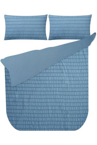 SEERSUCKER POLYESTER DUVET COVER