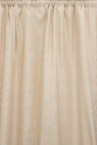 2 PACK OLIVIA JACQUARD TAPED CURTAIN 140X218CM