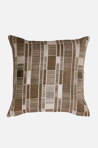 CHENILLE STRIPE SCATTER 50X50CM