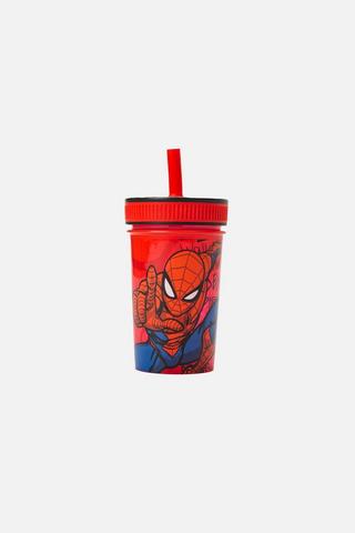 KIDS SPIDERMAN STRAW TUMBLER