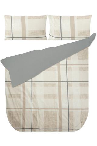 CHECKMATE GENTLE TOUCH DUVET COVER