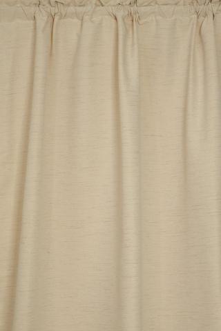 2 PACK LINO BLOCKOUT TAPED CURTAIN 140X218CM