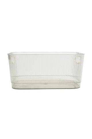 MEDIUM ACRYLIC STORAGE BASKET