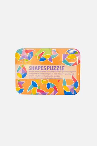 KIDS WOODEN PUZZLE TIN