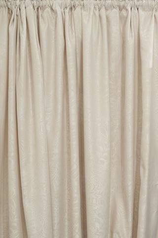 NORDIK JACQUARD TAPED CURTAIN 230X218CM