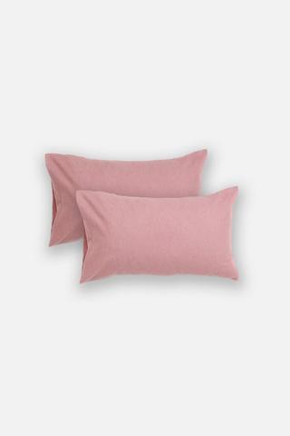 2 PACK GENTLE TOUCH STANDARD PILLOWCASES