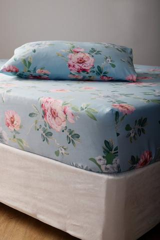 3 PIECE ESTI FLORAL WINTER POLYESTER SHEET SET