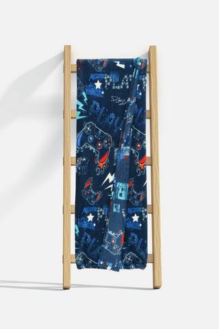 KIDS GAME PLAY CORAL FLEECE BLANKET 125X150CM
